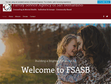 Tablet Screenshot of fsasb.org